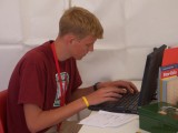 3.20a_PALI_CIMG1277 Lars legger inn direktep�meldinger i emitsystemet
